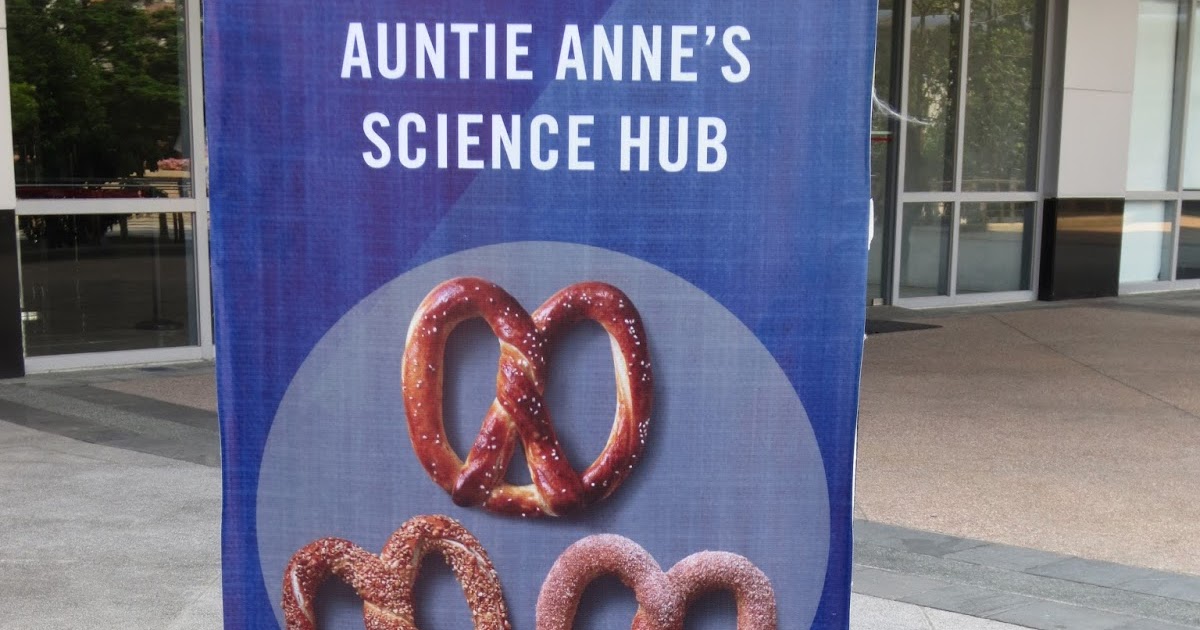 Pinay Fudge Auntie Anne's Grand Opening in Science Hub Tower 2