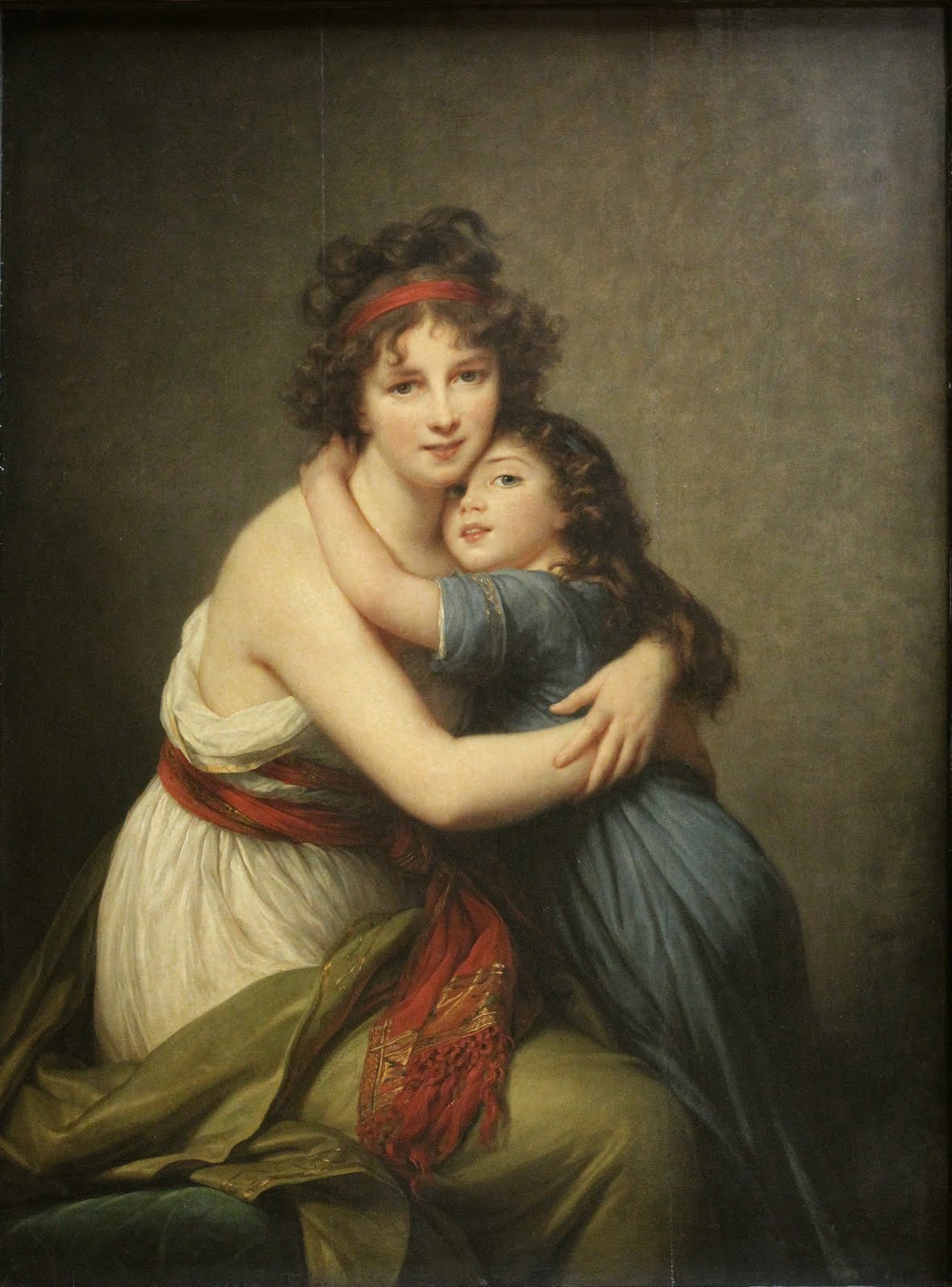Self portrait with Her Daughter 1789