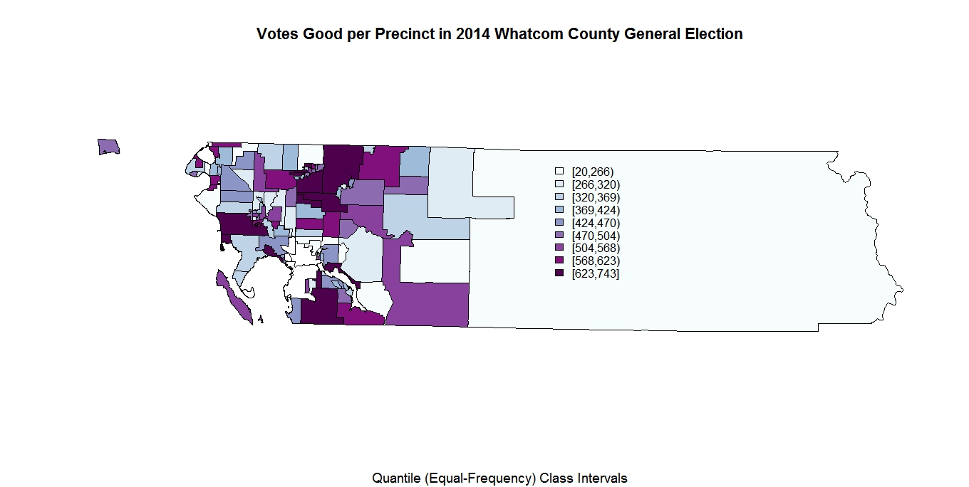 Bellingham Politics and Economics GIS based precinct maps Ballots