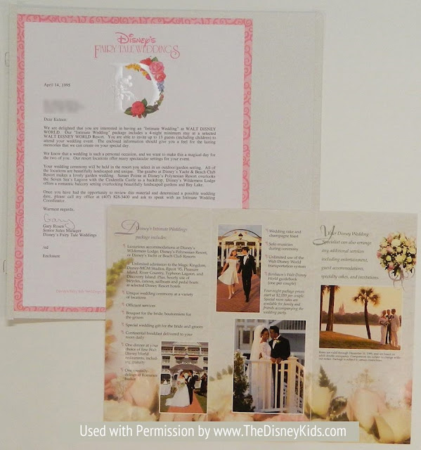 What A Disney Wedding Looked Like And Cost In 1995 This Fairy