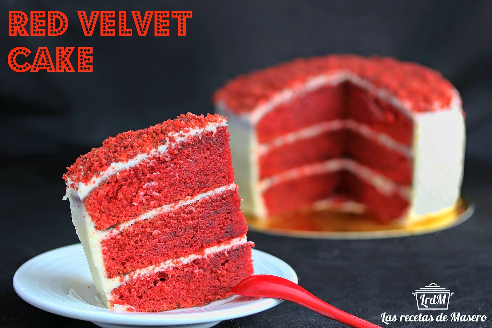 Tarta Terciopelo Rojo (red Velvet Cake)
