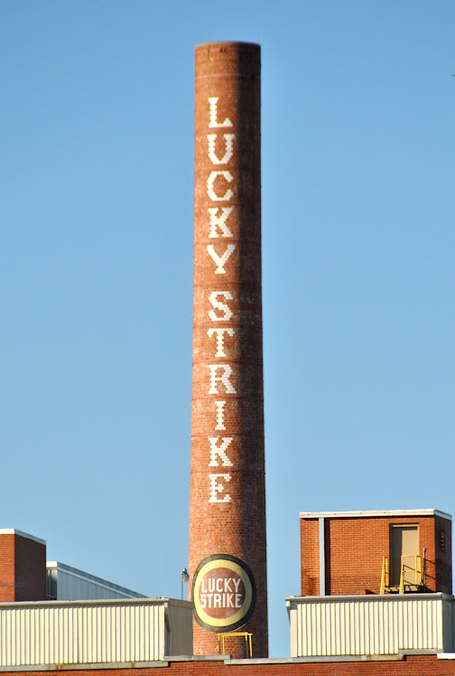 reidsville lucky strike smokestack