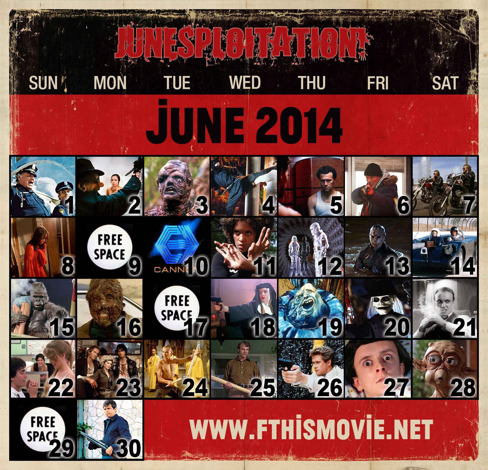 F This Movie! Announcing Junesploitation 2014!