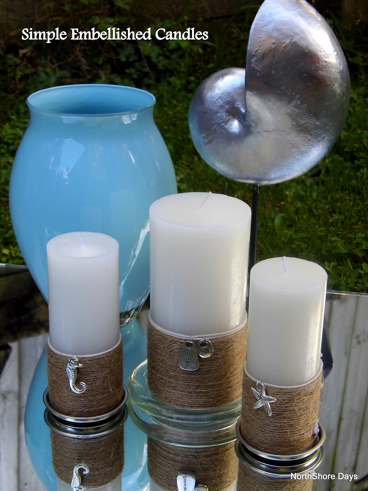 NorthShore Days..... Beachy Candles