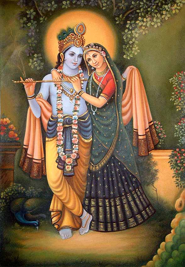 Vishnu And Radha