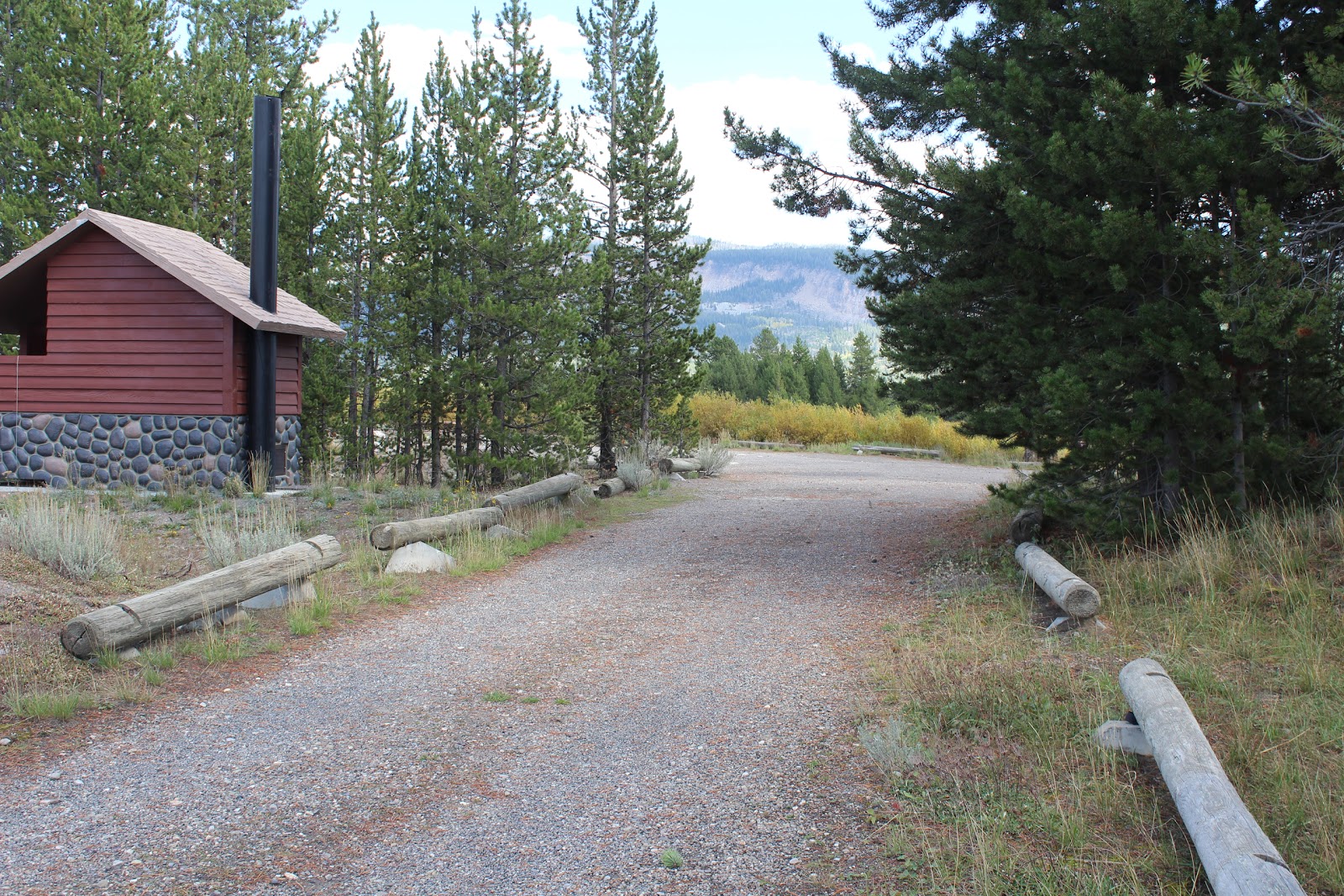 The Massey Family On the road again Camping along Grassy Lake Road in the John D. Rockefeller