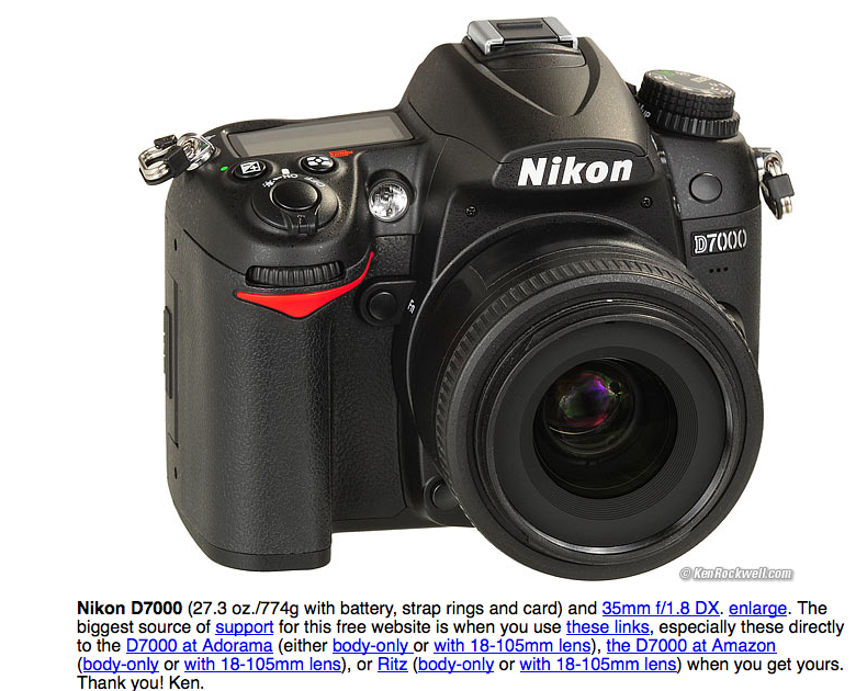 SOUNDIMAGEPLUS "The D7000 is Nikon's best DSLR ever" Ken Rockwell Part 1