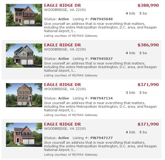 Eagles Pointe Woodbridge Homes