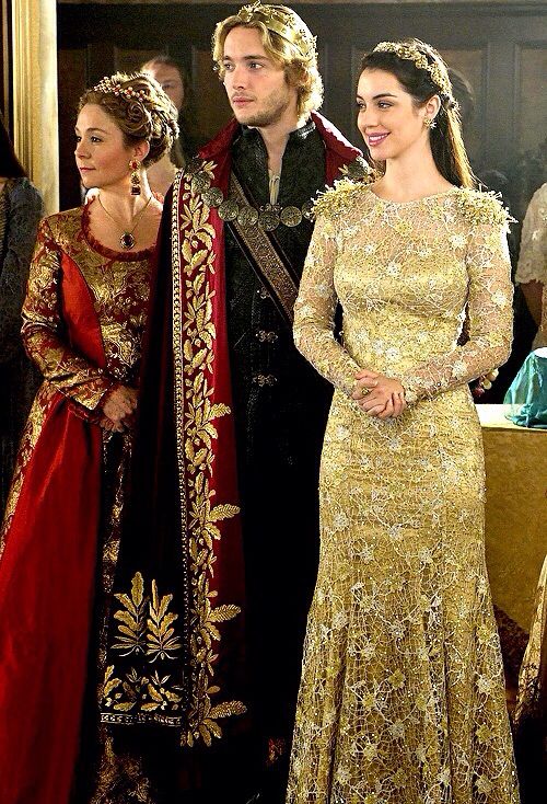 vestido figurino reign