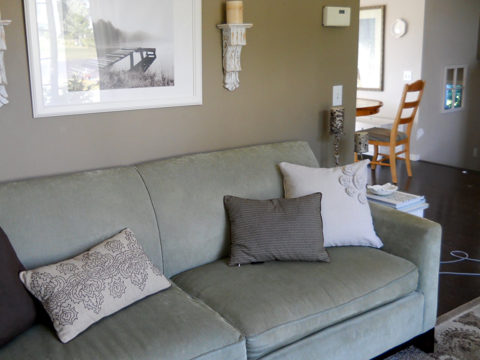 homey home design Another Drop Cloth Pillow