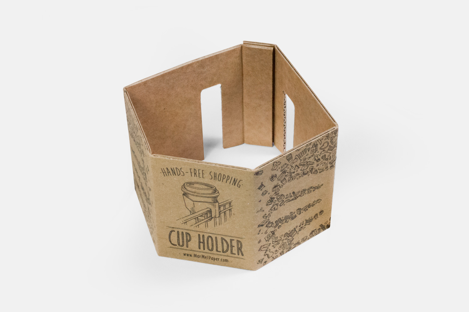 Cup Holder For Shopping Cart on Packaging of the World Creative