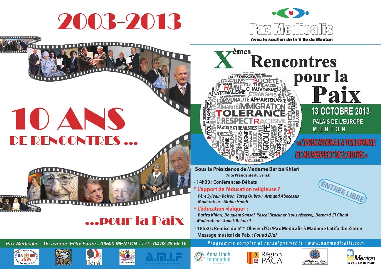 rencontres pour la paix
