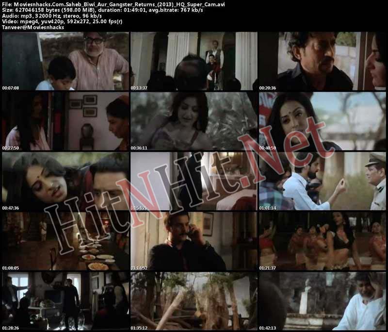 Saheb Biwi Aur Gangster movie  in 720p