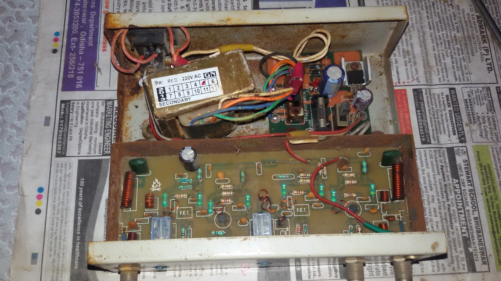 ELECTRONICS TRICKS AND TIPS How to repair Cable TV amp