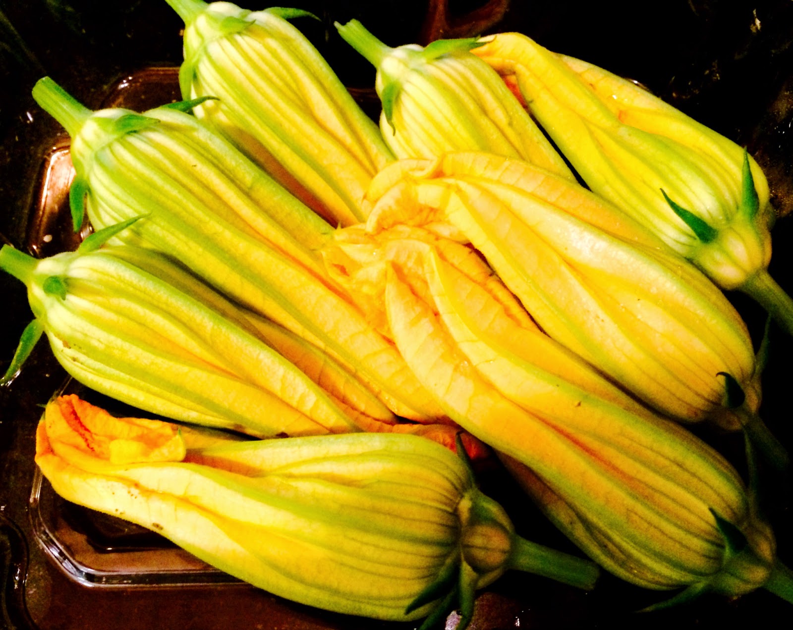 La Petite Gourmess Yay Summer! Squash Blossoms