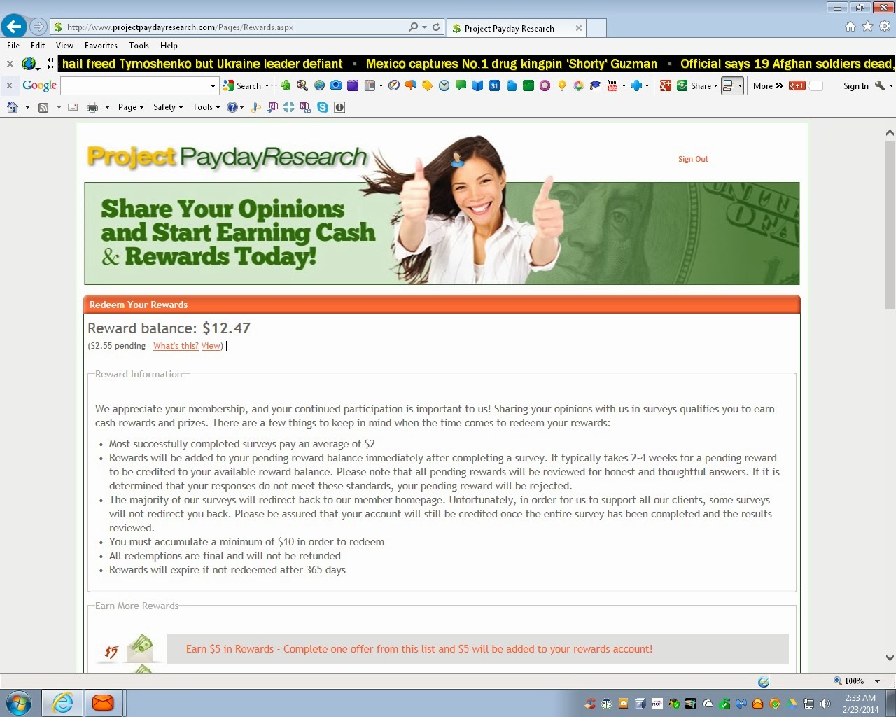 Project Payday Research