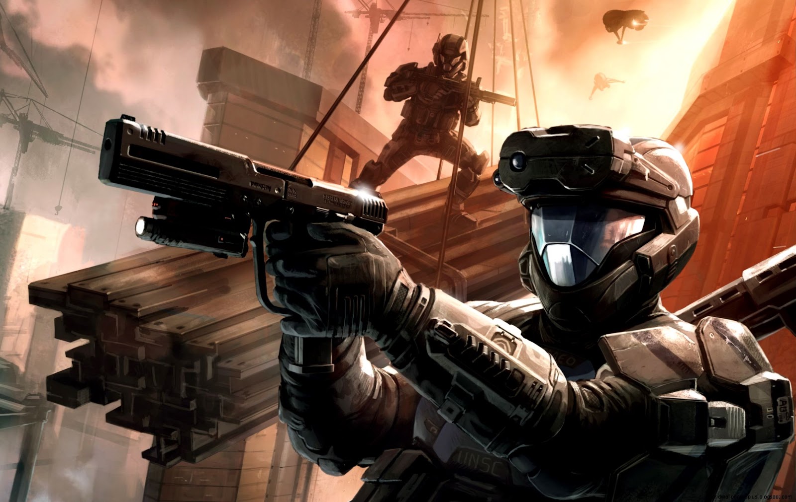 Halo ODST Concept Art Halo ODST Concept Art