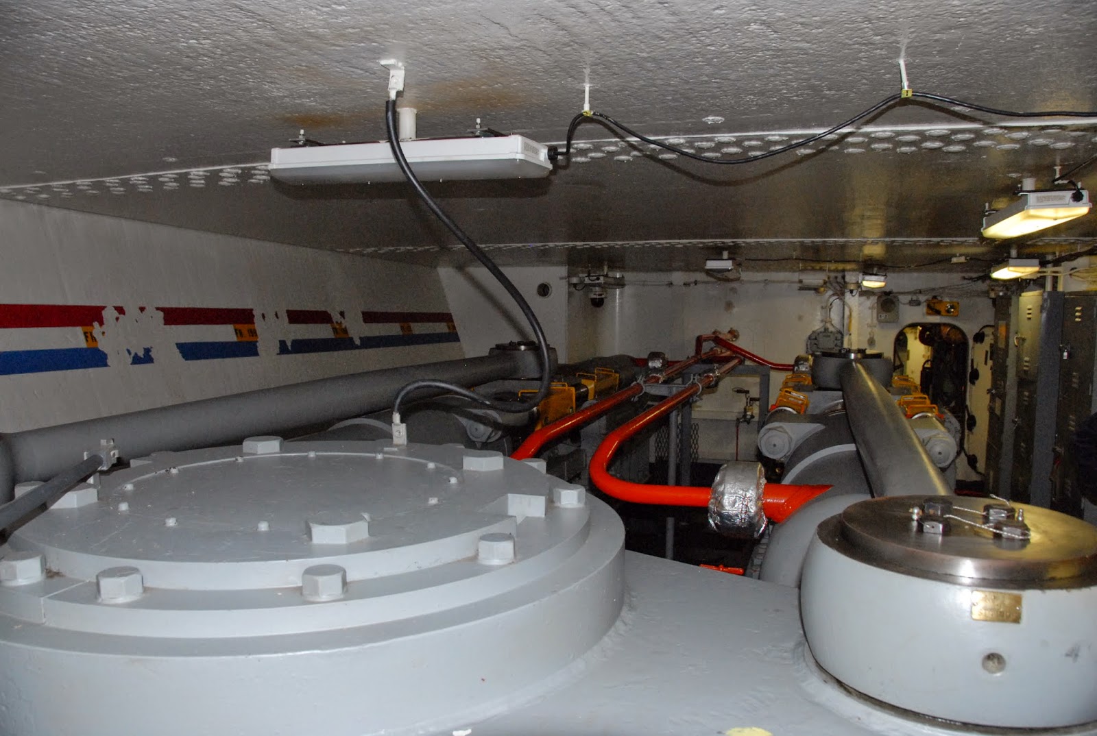 Every Blade of Grass Portside Aft Steering Gear Compartment on the Battleship Iowa