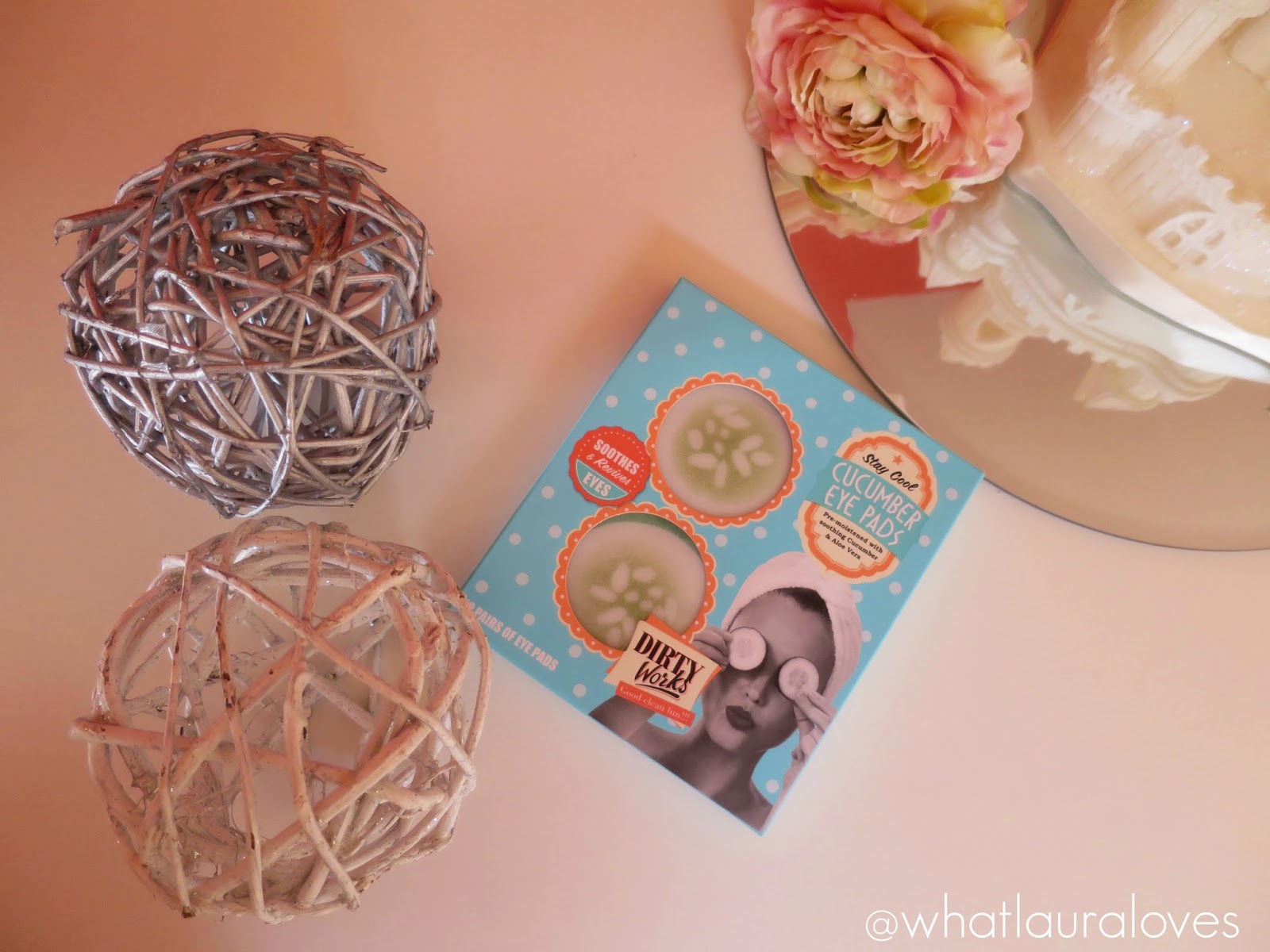 Dirty Works Stay Cool Cucumber Eye Pads Review What Laura Loves