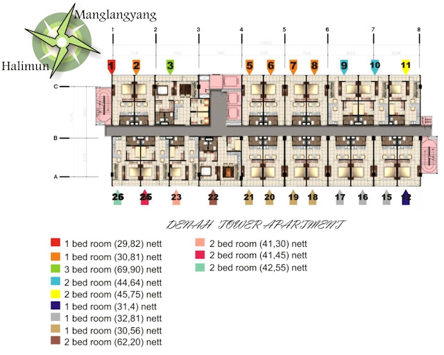 APARTMENT DAN CONDOTEL LA GRANDE MERDEKA TAMANSARI BANDUNG APARTMENT
