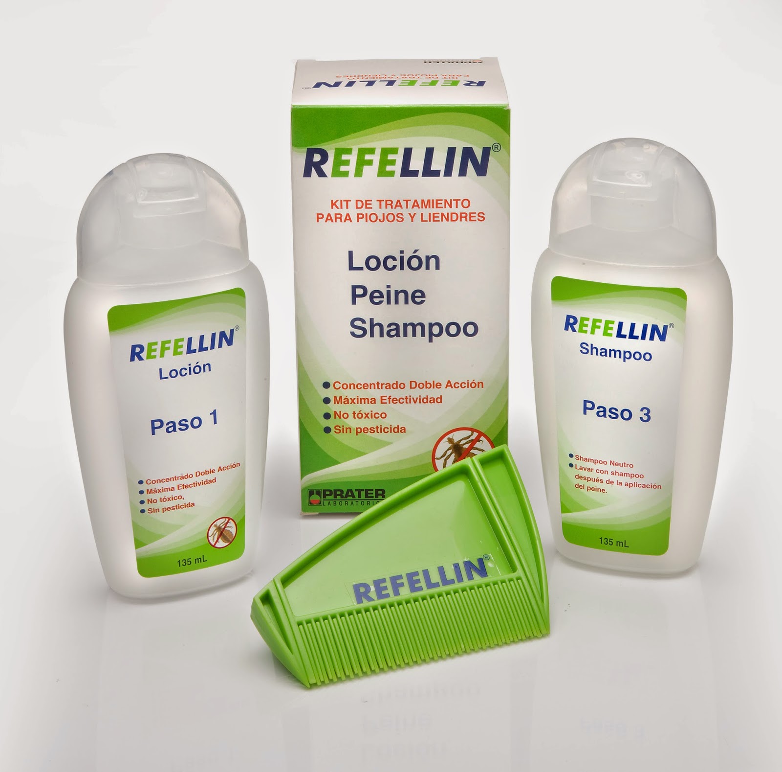 comunidad Refellin ® Kit Tratamiento Piojos y Liendres