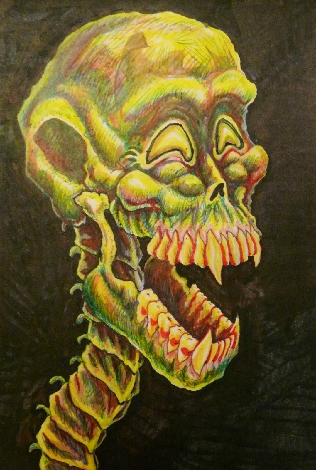 The Work of Artist Matt Bernson: Open-mouth Monster Fangs