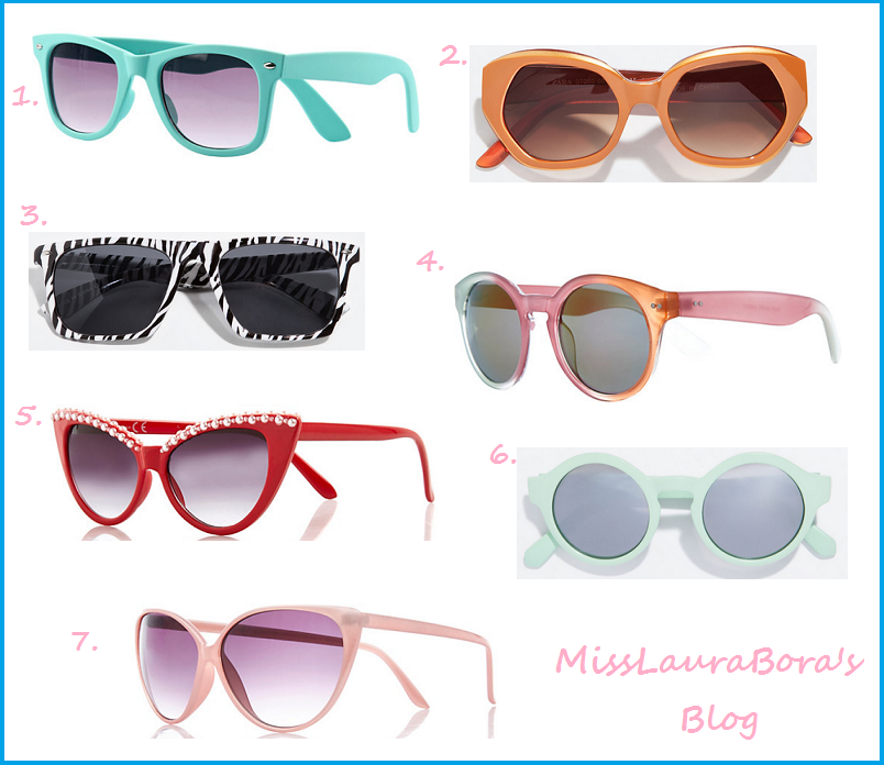 Cool Retro Shades from River Island and Zara 1