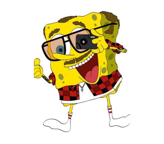 Imagen de Bob Esponja con gafas Imagui