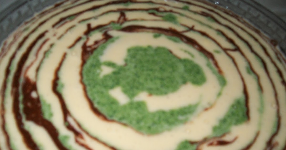 KARADENİZSOFRASİ ISPANAKLI KAKAOLU ZEBRA KEK