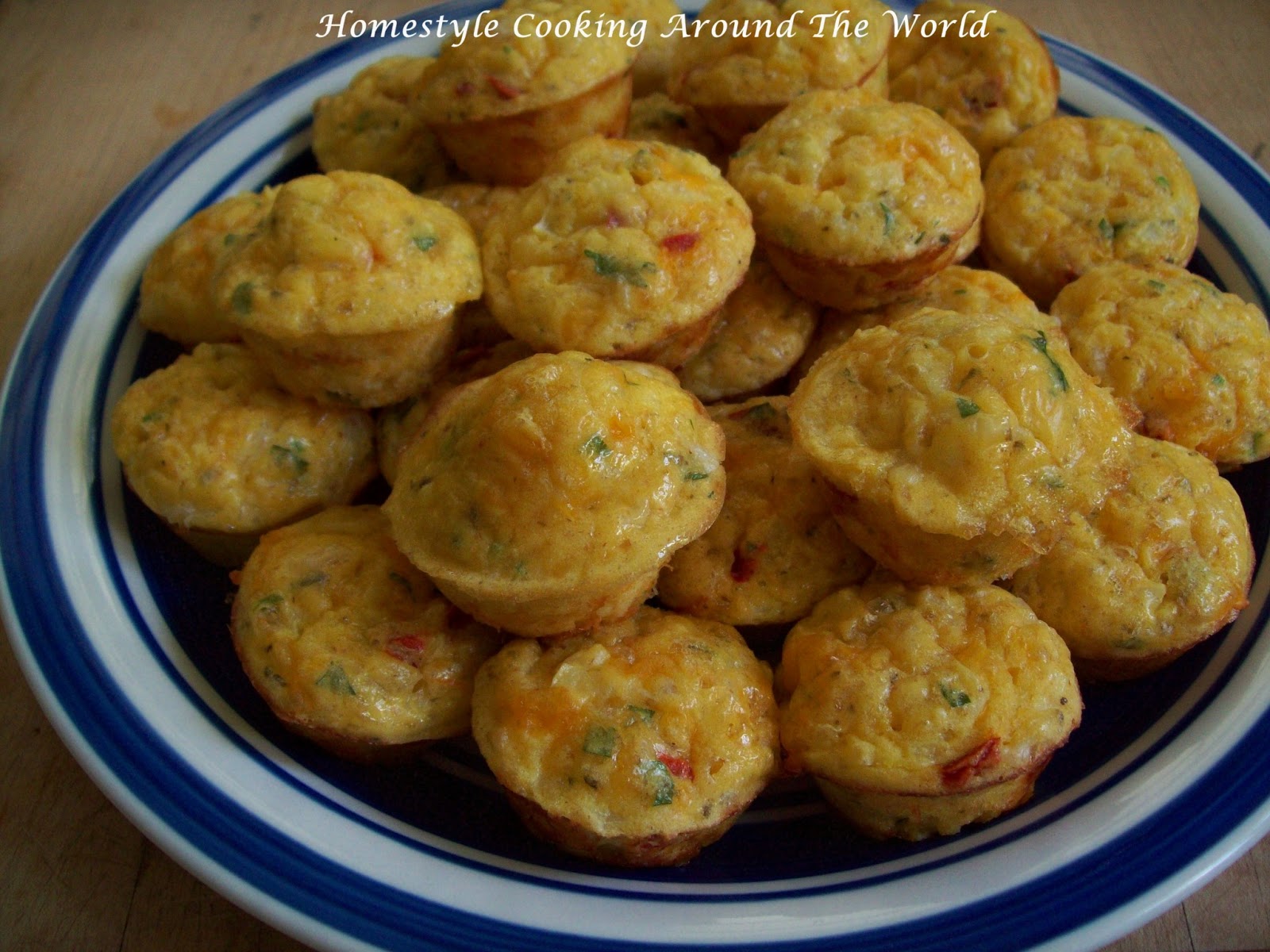 Homestyle Cooking Around The World Party MiniQuiches