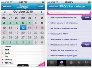 P&G Women's Always Me Period & Ovulation Tracker released on the AppStore