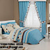 Stylish kids room curtains with duvet sets models colors