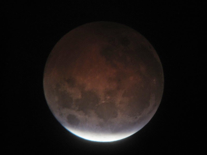 Astroblog My Lunar Eclipse Of 8 October 2014