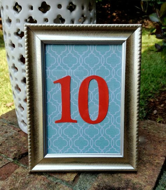 Pink Cupcake Weddings Creative DIY Table Numbers