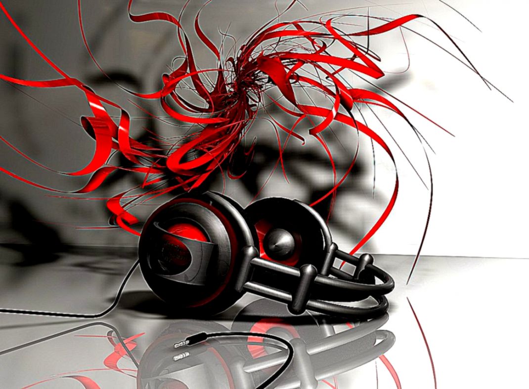 All About HD Wallpaper Headset 3D Abstract Hd Wallpaper