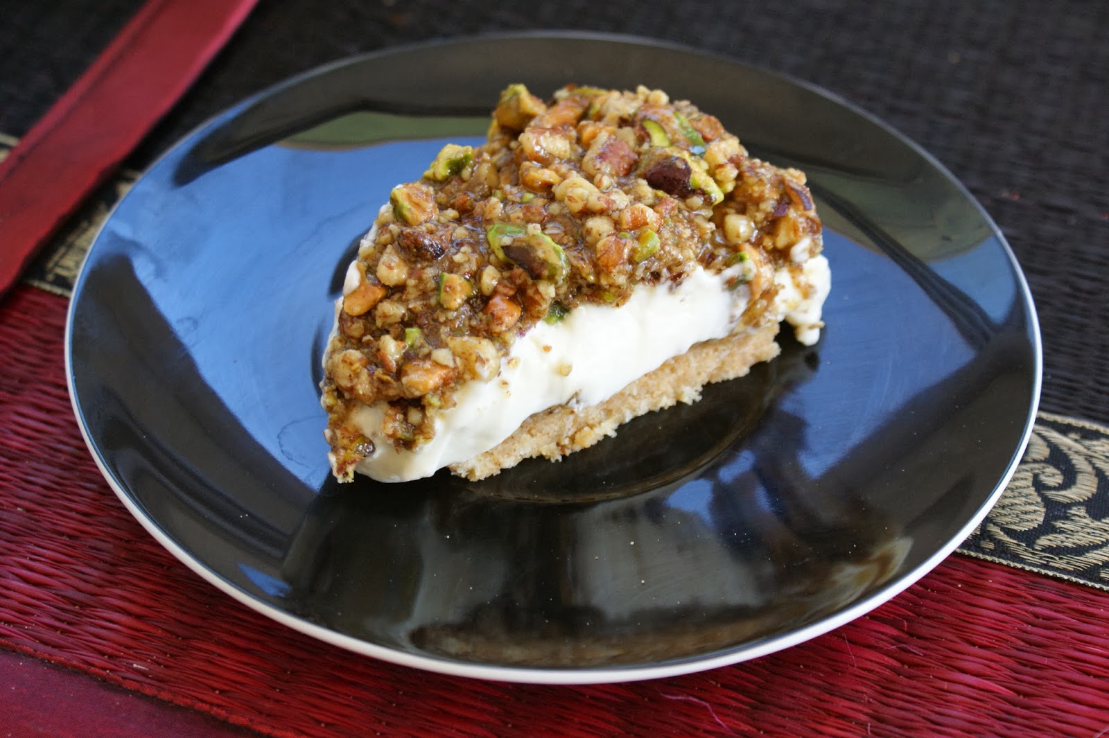 Blueberry Girl Labnah Baklava Cheesecake Lactose Intolerant Friendly