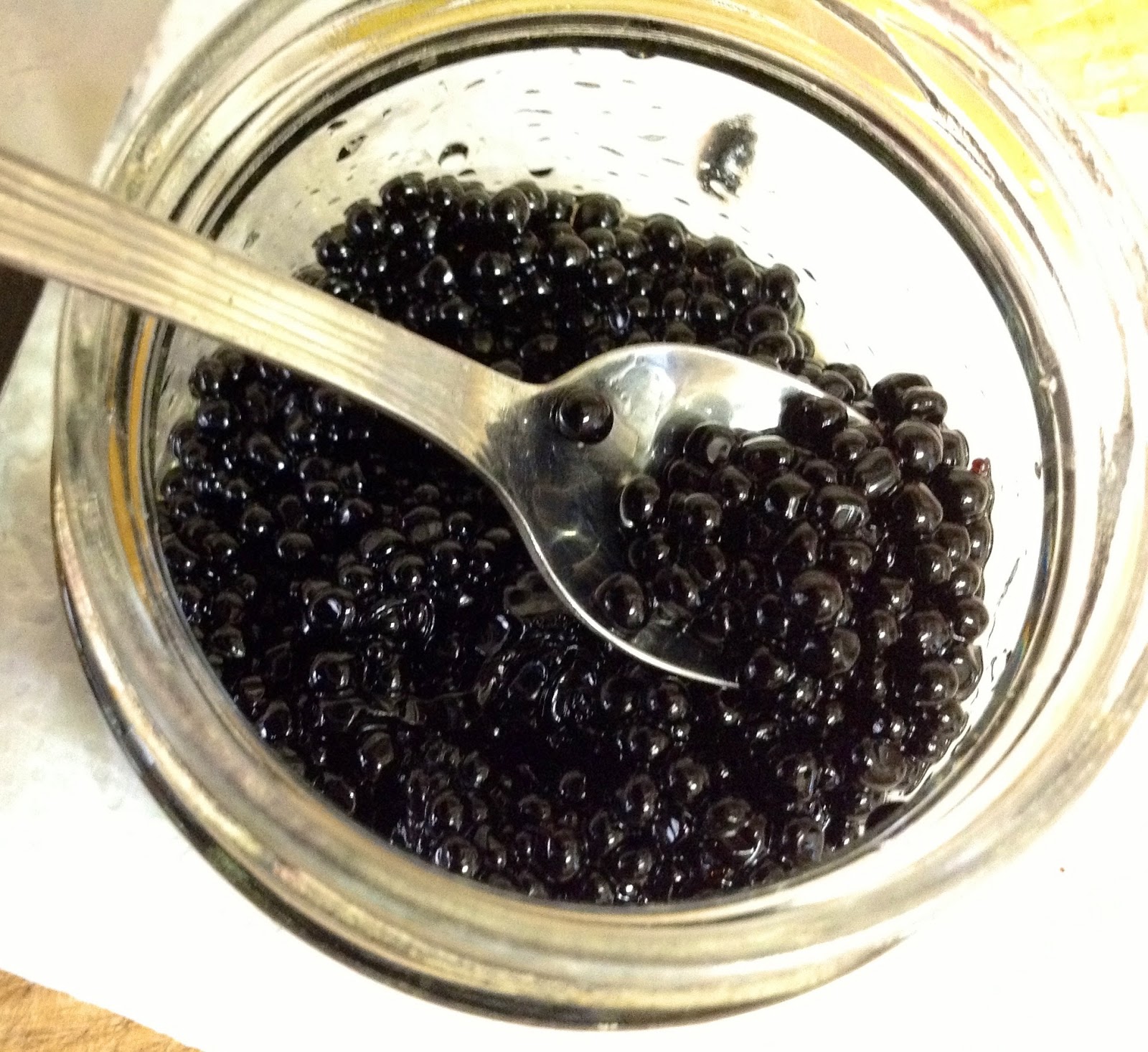 Mrs C's Recipe Corner Balsamic Vinegar Pearls