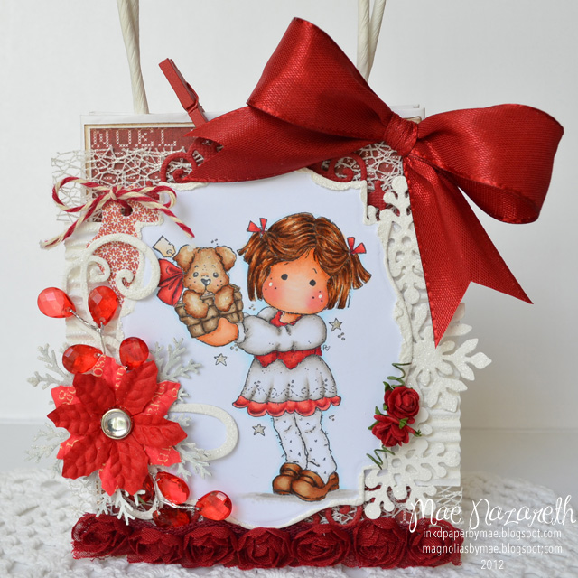 magnolias by mae Christmas Paper Bag