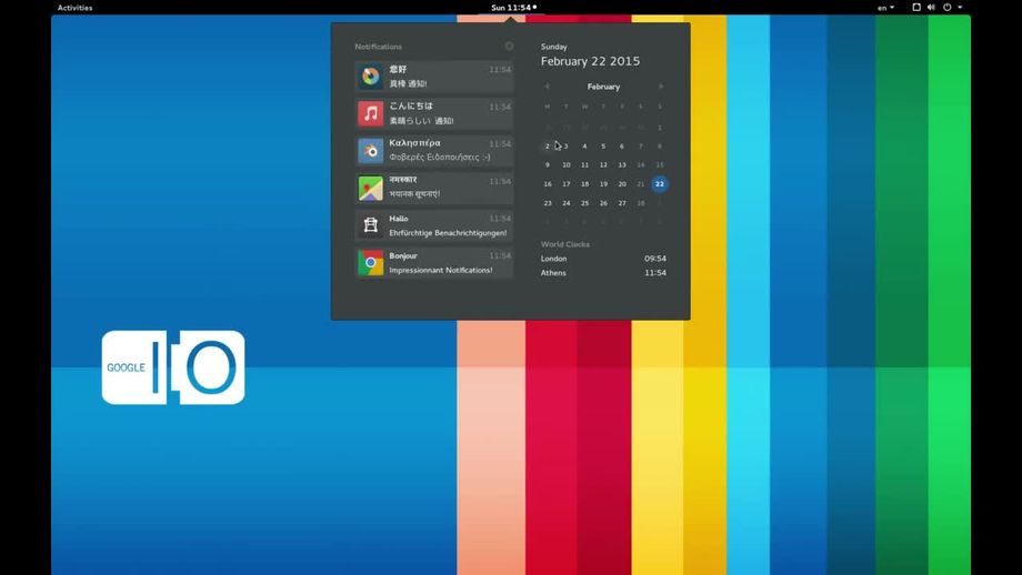 GNOME 3.16 Gestore delle Notifiche