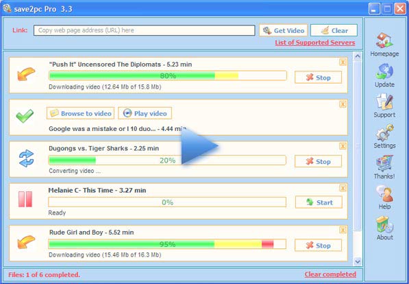 save2pc Light for Windows 7 - Easily grab and save desired youtube ...