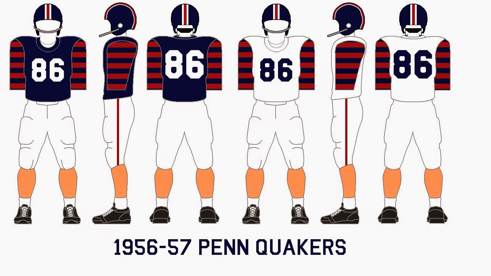 Gridiron Garb Penn Quakers (195664)