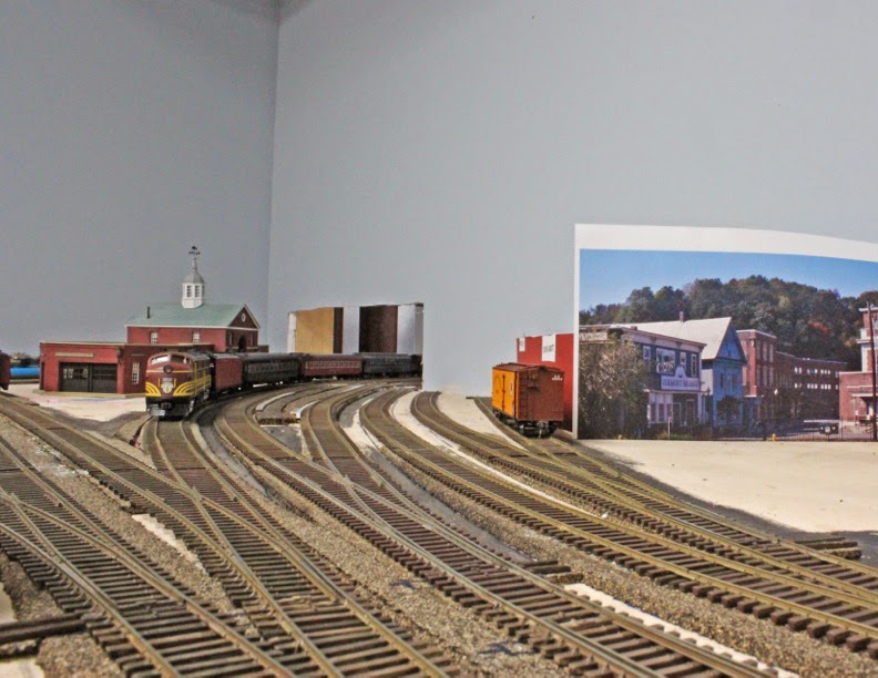 Central Vermont Railway White River Junction Scene Planning