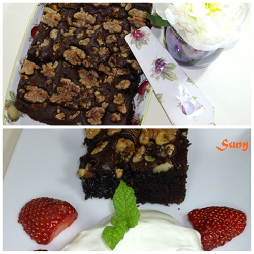 BROWNIE DE CHOCOLATE de Jamie Oliver Olivas en la cocina