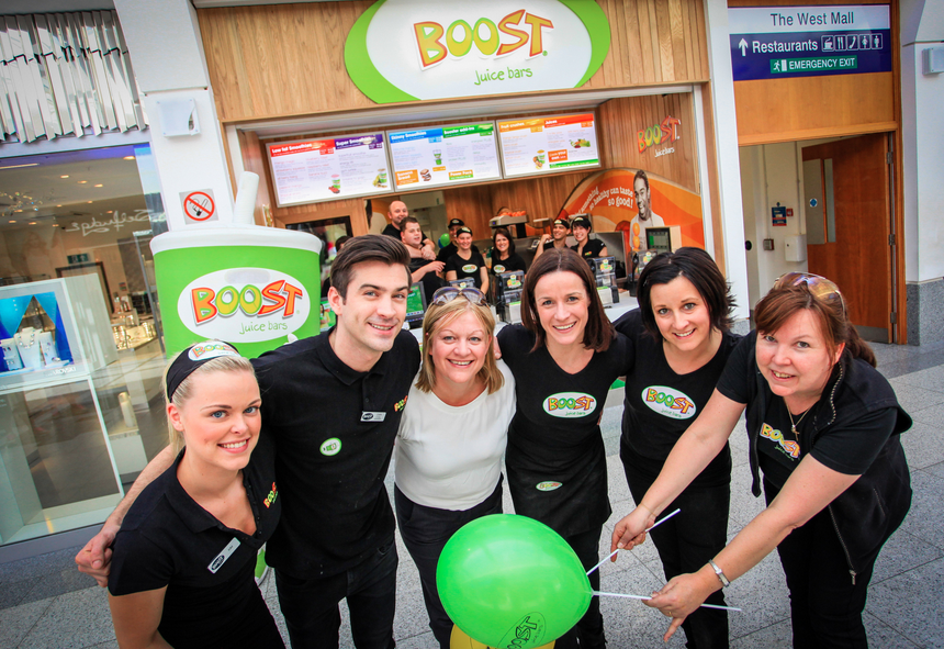 Saturday WorkOut Club 5 Boost Juices Fizzy Peaches Brighton