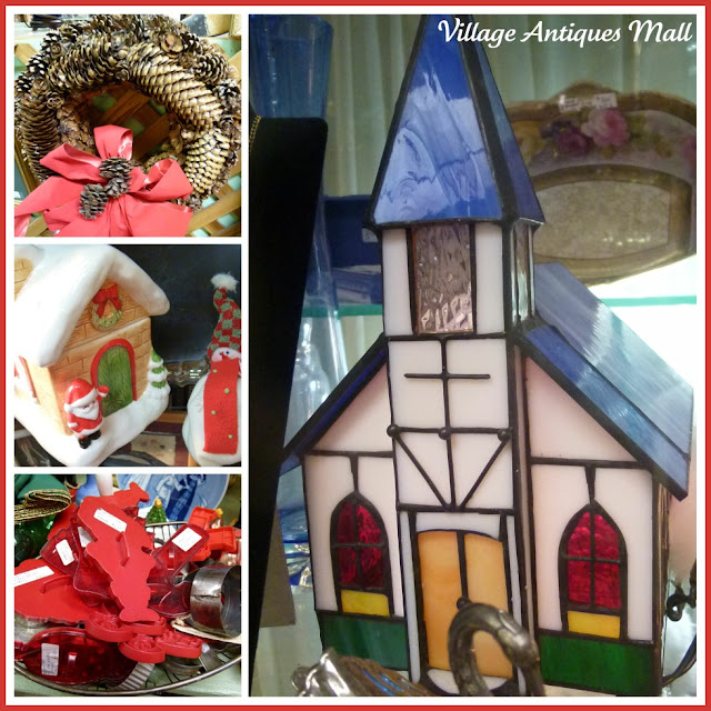Village Antiques Mall: A peek at Christmas Decorations at Village