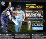 World Cup Cricket 2011 : LIVE Stream on PC