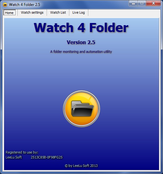 Watch 4 Folder screenshot