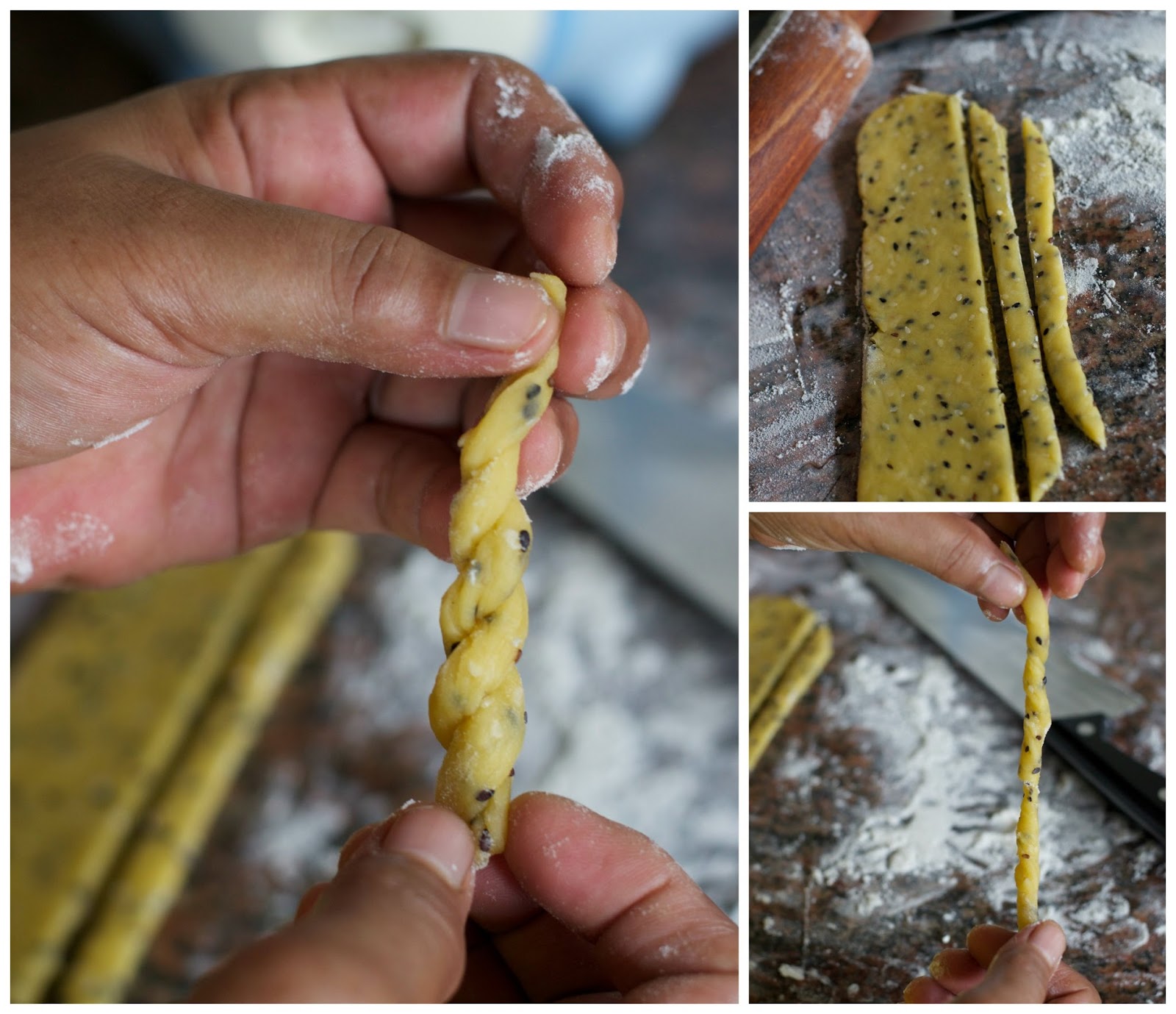 Indonesian Medan Food Kue tambang / Untir Untir / Plintiran Indonesian Medan Food Kue tambang / Untir Untir / Plintiran