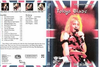 Tokyo Blade - London 1985