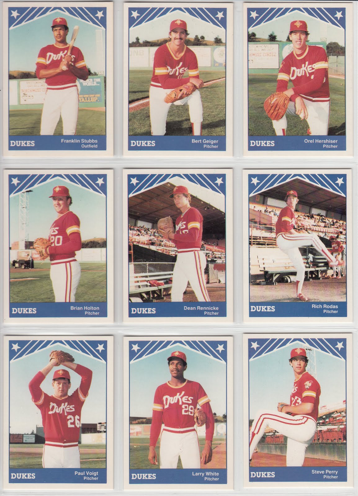 Dodgers Blue Heaven Collection 1983 Albuquerque Dukes